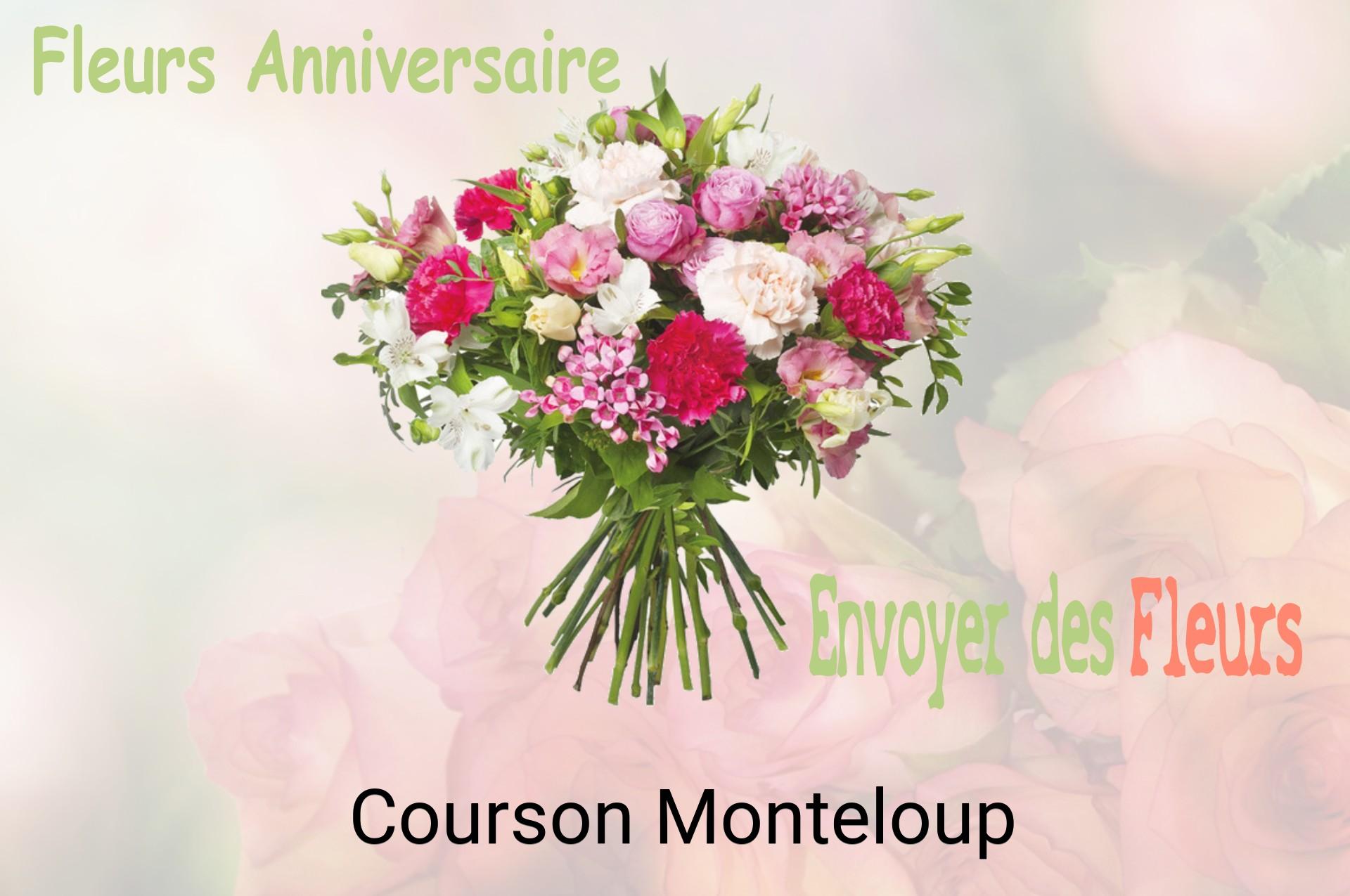 Bouquet de fleurs d’anniversaire livré à Courson-Monteloup