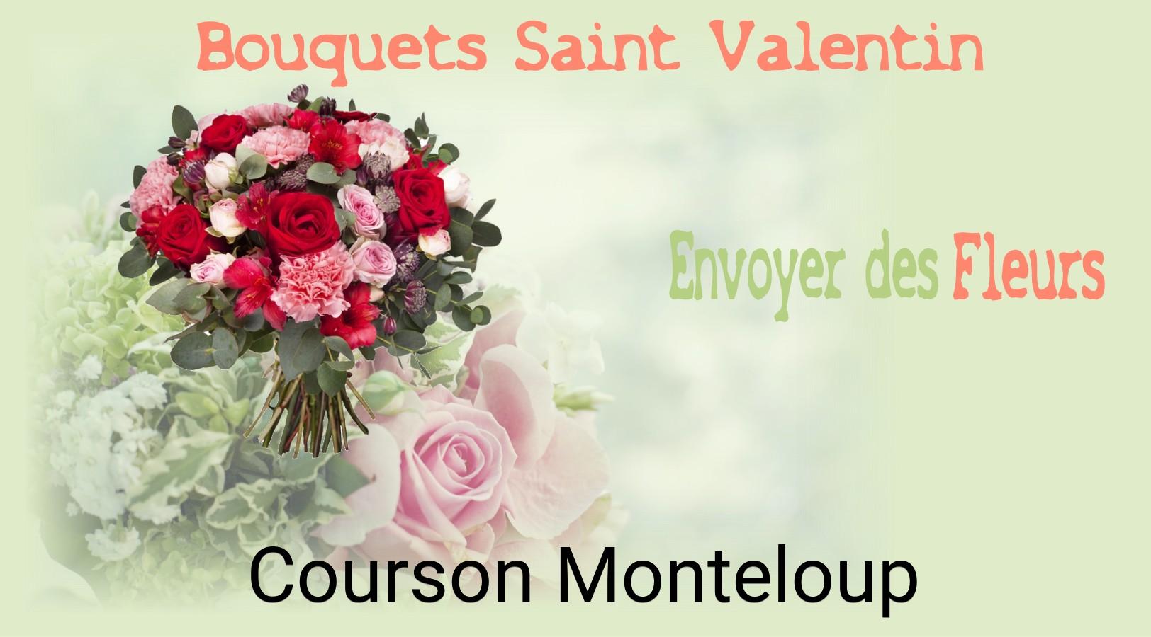 Roses de Saint-Valentin livrées à Courson-Monteloup